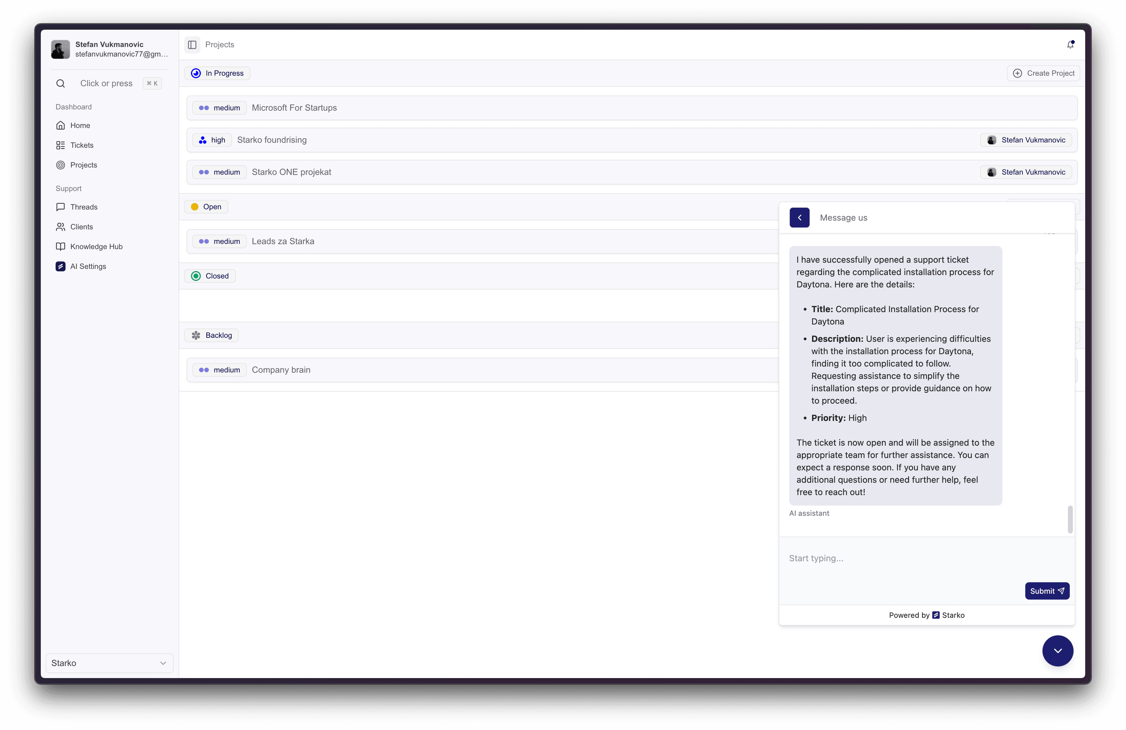 Actions Overview